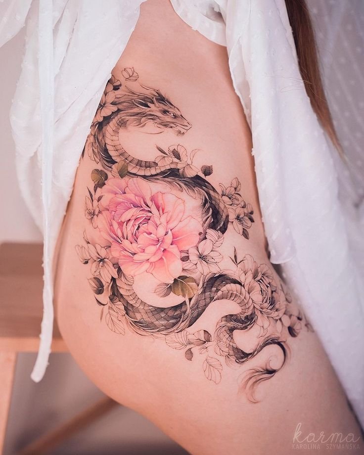 tattoo ở mông phong thủy