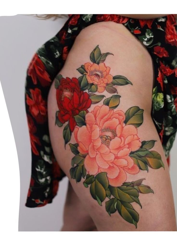 tattoo sau mông cực hấp dẫn