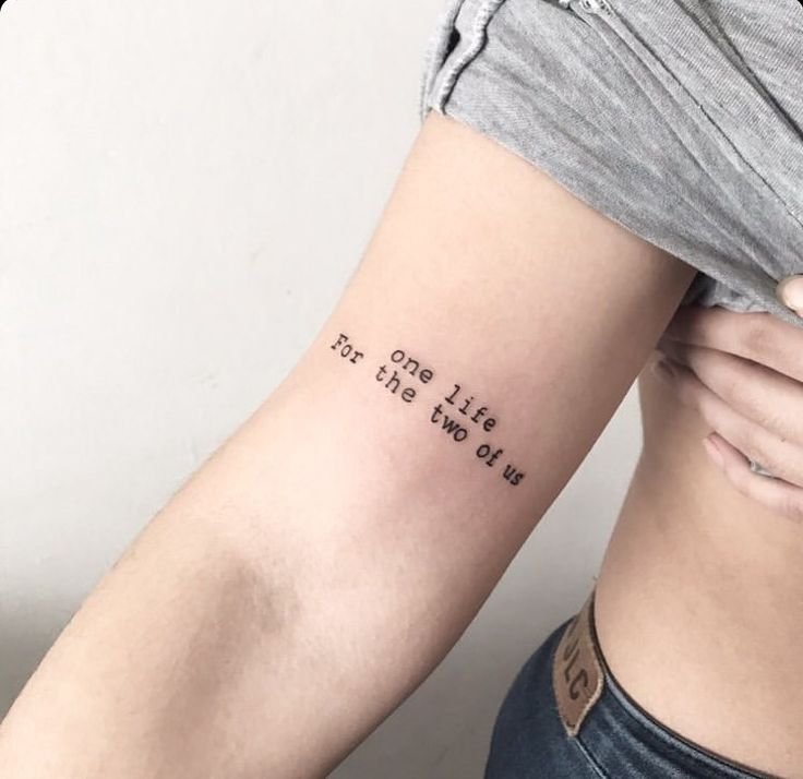 tattoo chữ tiếng anh ý nghĩa về cuộc sống