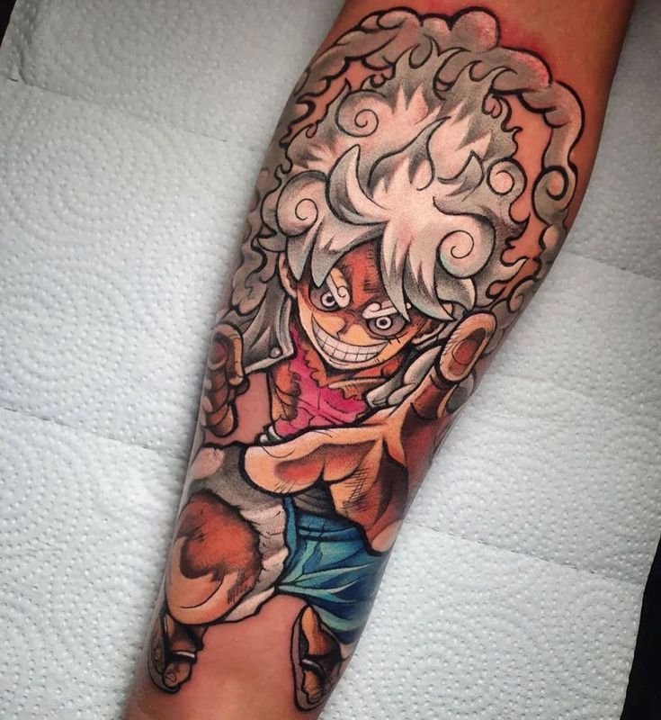 hình xăm nhân vật luffy siêu đẹp hình xăm nhân vật luffy siêu đẹp