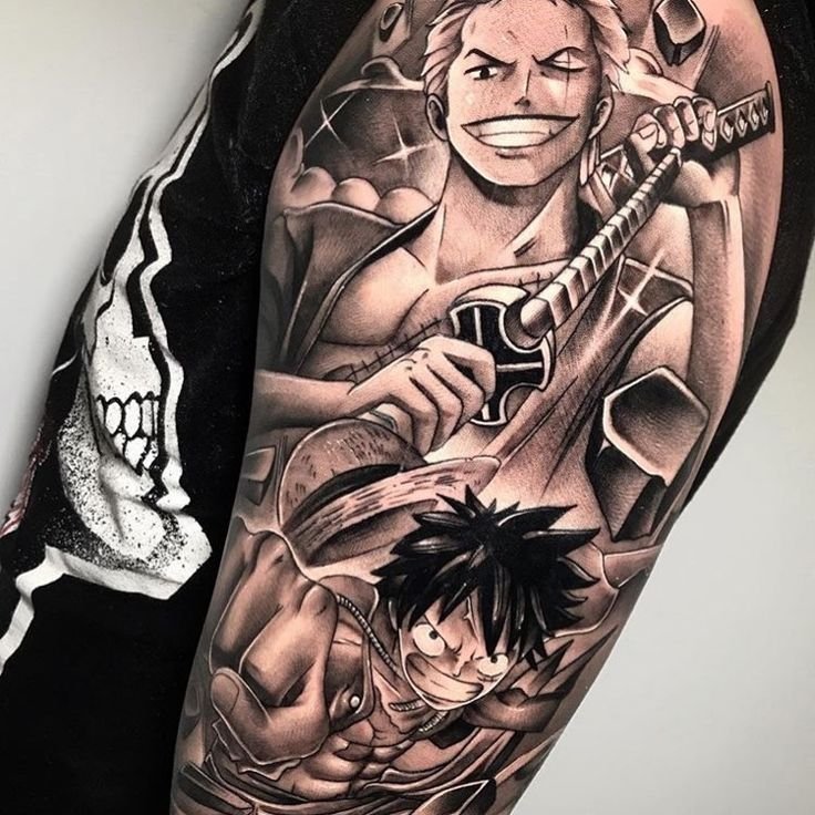 tattoo luffy với tham vọng cực lớn tattoo luffy với tham vọng cực lớn